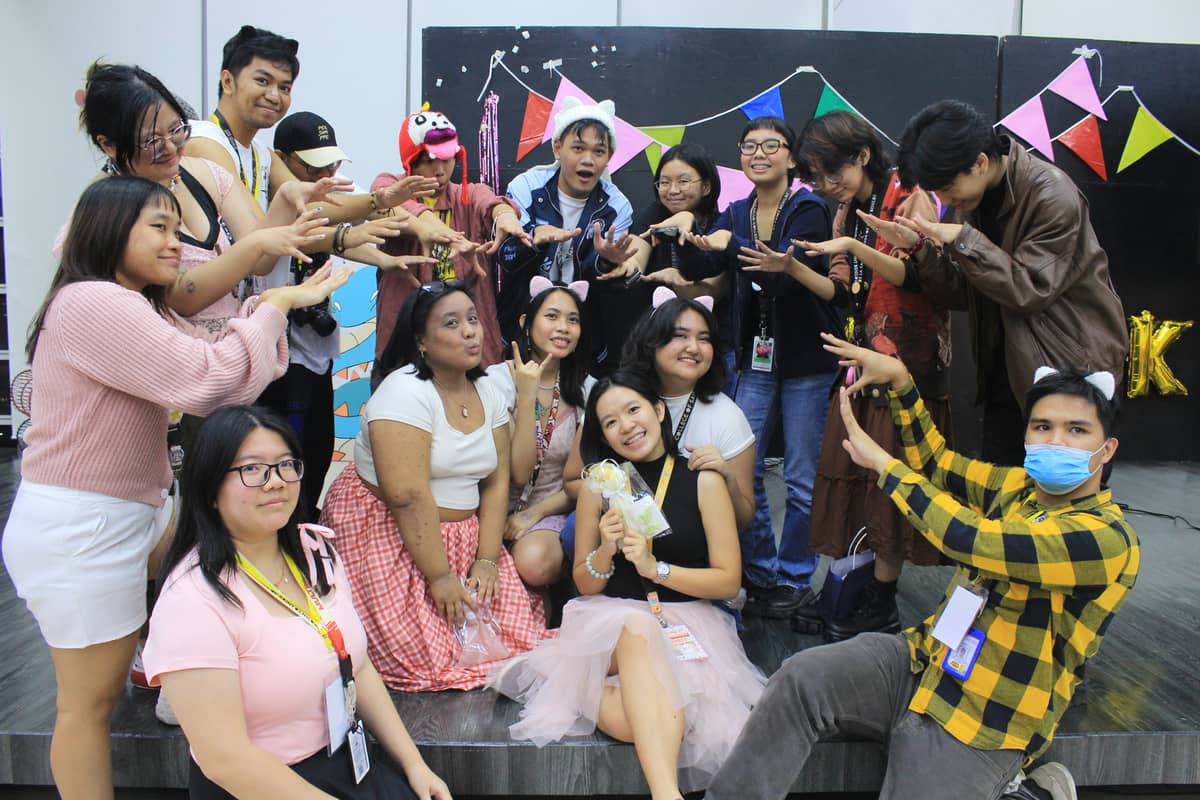 Members of DrawINK, the premier comic organization of the De La Salle-College of Saint Benilde (DLS-CSB).
